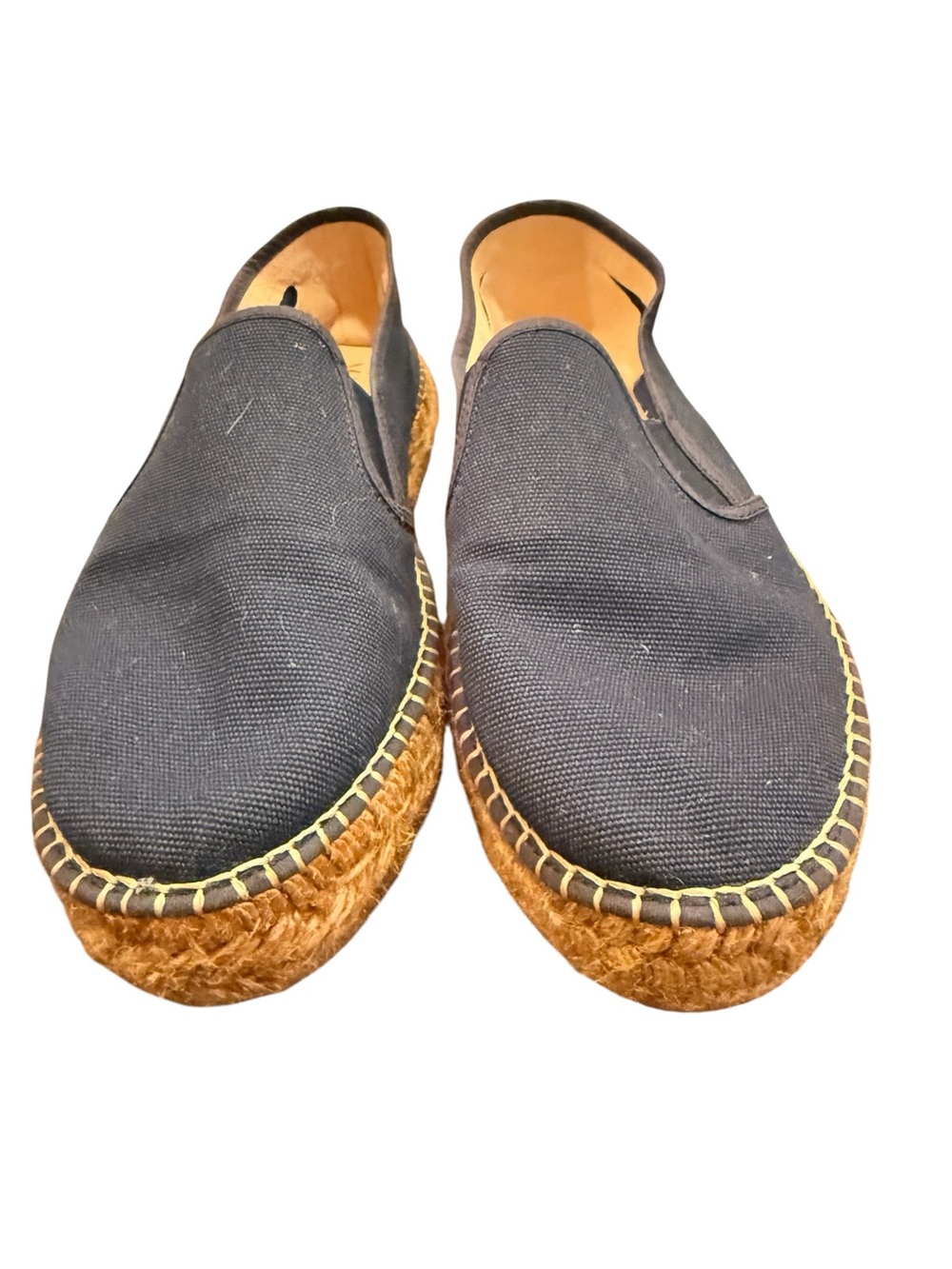 Viscata Barcelona Navy Organic Cotton Slow Fashion European Riviera Espadrille